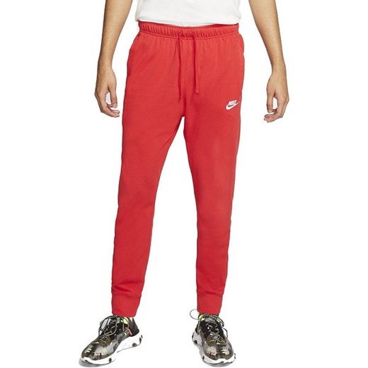 Spodnie dresowe męskie Club Jogger Nike (czerwone) Nike  M SPORT-SHOP.pl