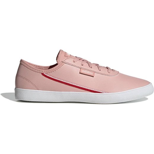 Buty Courtflash X Wm's Adidas (pink spirit/scarlet/running white) adidas  41 1/3 wyprzedaż SPORT-SHOP.pl 