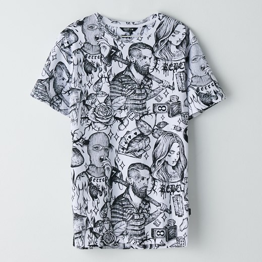 T-shirt męski Cropp z krótkim rękawem