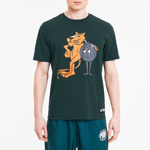 Puma t-shirt męski z krótkimi rękawami 