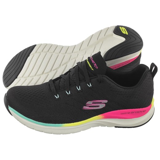 Buty Sportowe Skechers Ultra Groove  Black/Multi 149022/BKMT (SK57-a)  Skechers 37 1/2 ButSklep.pl