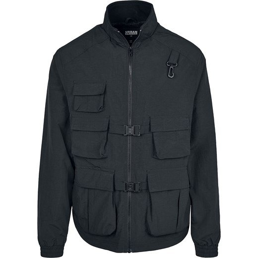Urban Classics - Multi Pocket Nylon Jacket - Kurtka przejściowa - czarny   XXL 