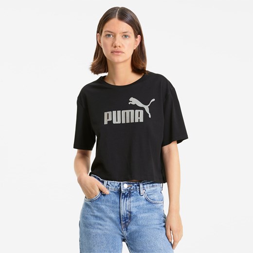 Bluzka damska Puma z krótkim rękawem 