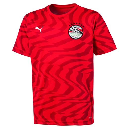 T-shirt męski czerwony Puma z krótkim rękawem 