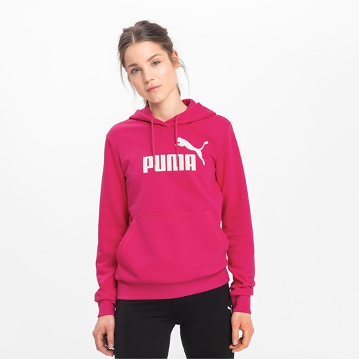 Bluza damska różowa Puma krótka 