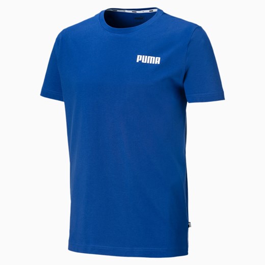 T-shirt męski Puma niebieski sportowy 