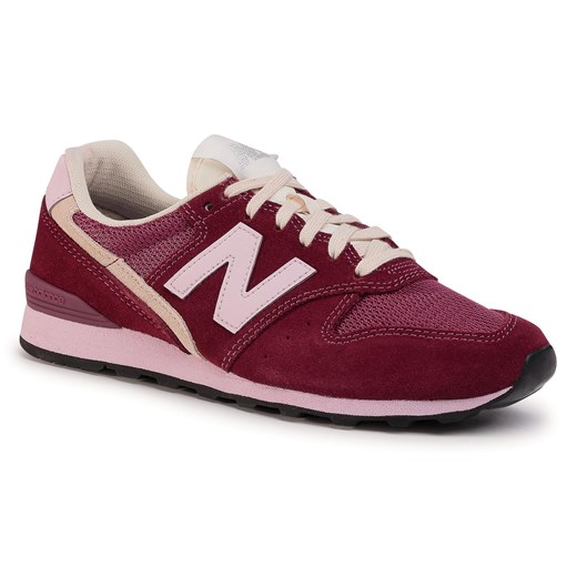 Sneakersy NEW BALANCE - WL996SVB Bordowy   39 eobuwie.pl