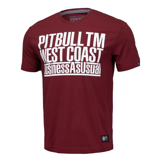T-shirt męski Pit Bull West Coast z krótkim rękawem 