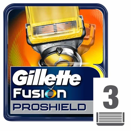 Gillette Fusion Proshield Refill 3 jednostki