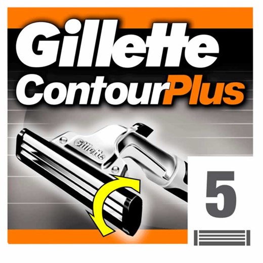 Gillette Contour Plus Refill 5 jednostek