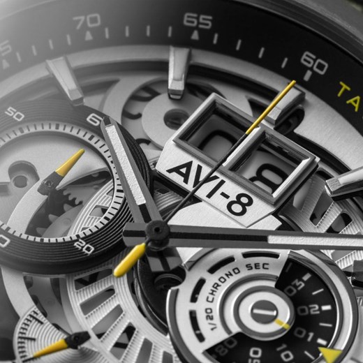 Zegarek AVI-8 analogowy 