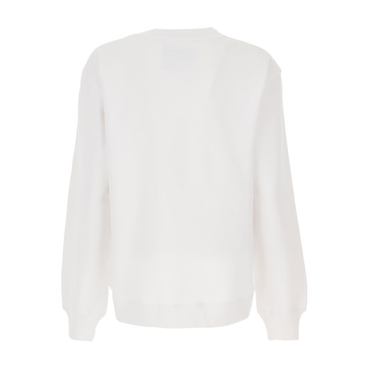 Moschino Bluza dla Kobiet Na Wyprzedaży, biały, Bawełna, 2019, 38 40 M  Moschino 38 wyprzedaż RAFFAELLO NETWORK 