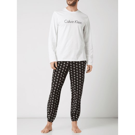 Spodnie od piżamy ze wzorem z logo Calvin Klein Underwear  M Peek&Cloppenburg 