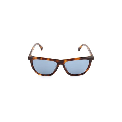 Damskie okulary przeciwsłoneczne w kolorze brązowo-niebieskim