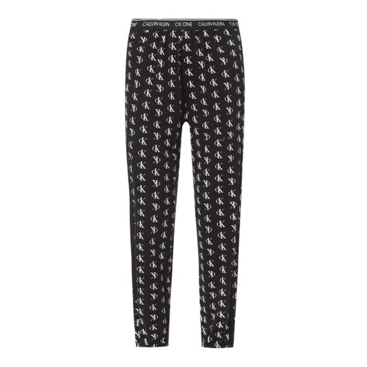 Spodnie od piżamy ze wzorem z logo  Calvin Klein Underwear L Peek&Cloppenburg 