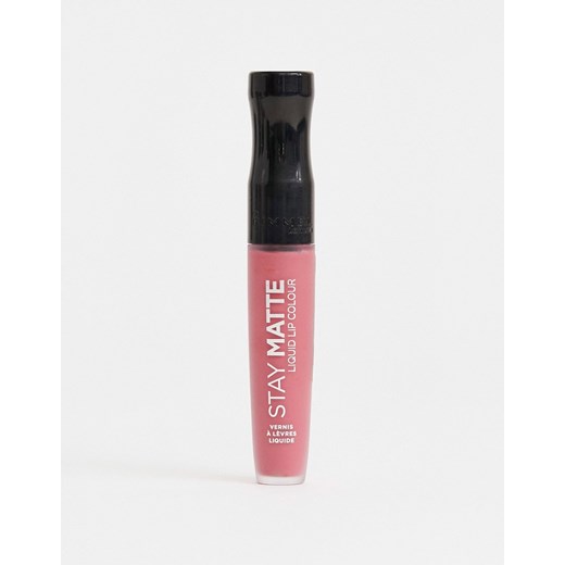 Rimmel Stay Matte Liquid Lip Colour 5 Pomadka.5ml Różowa i błyszcząca-Różowy