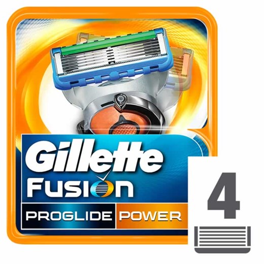 Gillette Fusion Proglide Power Refill 4 sztuki