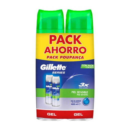 Żel do golenia Gillette Series Sensitive Skin 2x200ml