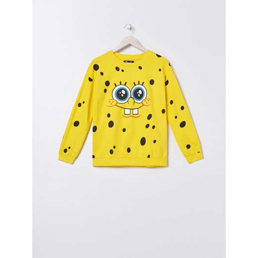 Sinsay - Bluza Spongebob - Żółty  Sinsay S 