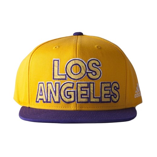 Czapka Adidas Flat Cap LA Los Angeles Lakers M67582