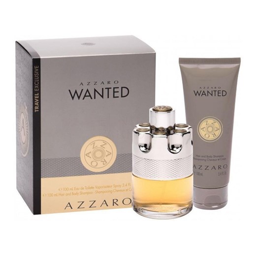 Azzaro Wanted  zestaw - woda toaletowa 100 ml + żel pod prysznic 100 ml  Azzaro 1 Perfumy.pl