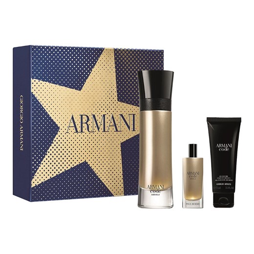 Giorgio Armani Armani Code Absolu pour Homme zestaw - woda perfumowana 110 ml + woda perfumowana  15 ml + żel pod prysznic  75 ml  Giorgio Armani 1 Perfumy.pl