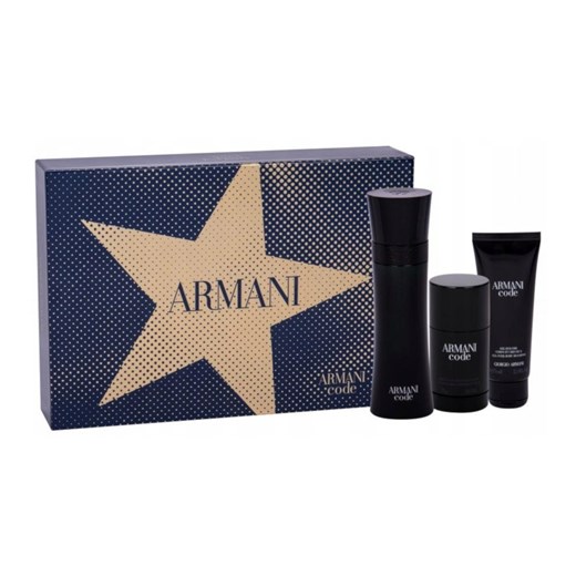 Giorgio Armani Armani Code pour Homme zestaw - woda toaletowa 125 ml + dezodorant sztyft  75 ml + żel pod prysznic  75 ml Giorgio Armani  1 Perfumy.pl