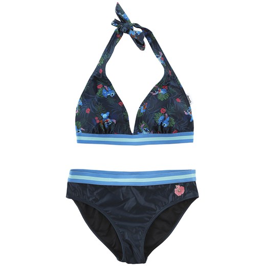 Lilo &amp; Stitch - Jungle - Komplet bikini - ciemnoniebieski   S 