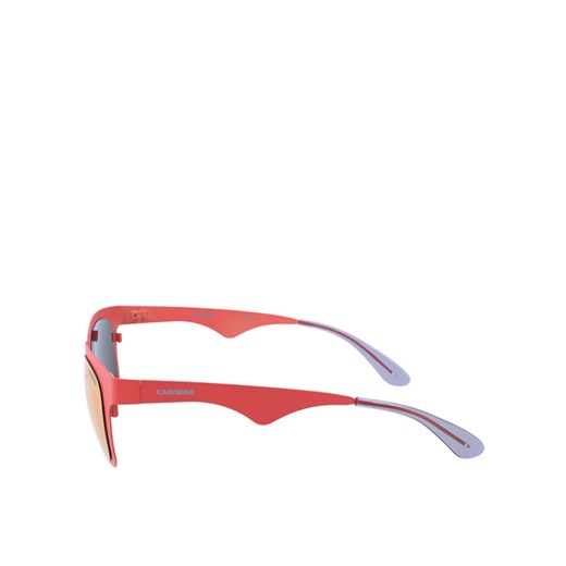 Damskie okulary przeciwsłoneczne w kolorze czerwono-czerwonozłotym