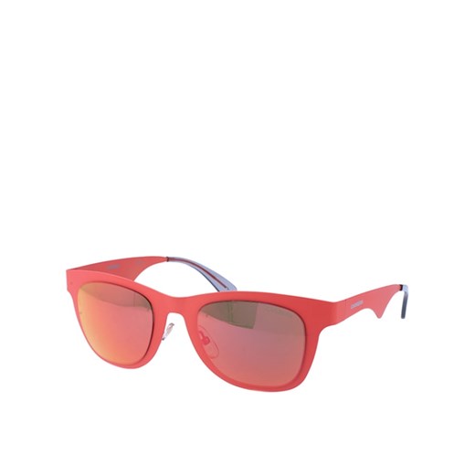 Damskie okulary przeciwsłoneczne w kolorze czerwono-czerwonozłotym