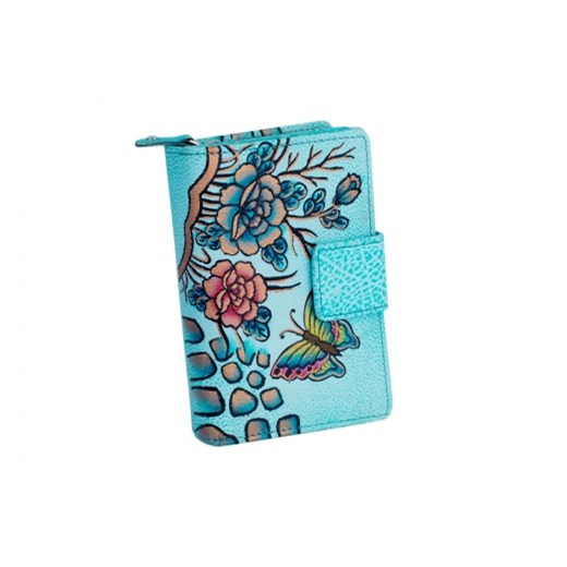 KOCHMANSKI skórzany portfel damski ręcznie malowany 4259 Kochmanski Studio Kreacji®   Skorzany