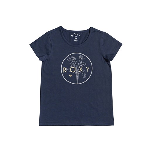 Roxy Endless Music Foil Koszulka dziecięce Niebieski ROXY  XL promocyjna cena BIBLOO 