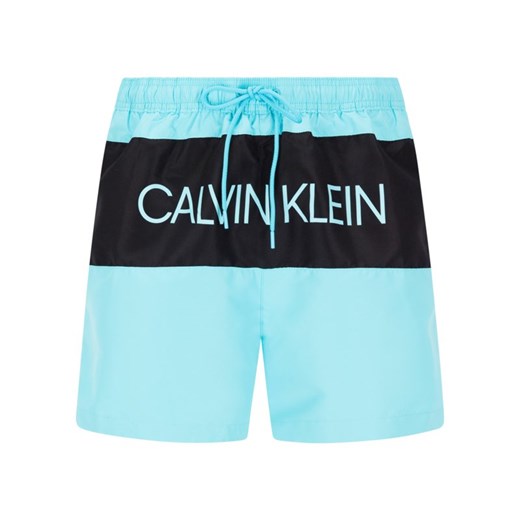 Kąpielówki Calvin Klein niebieskie 