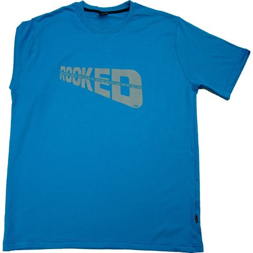 Duży T-shirt FRX ROCKED Niebieski