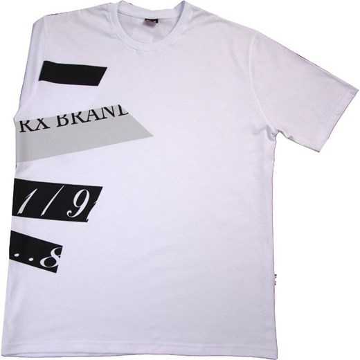 Duży T-shirt FRX BRAND Biel