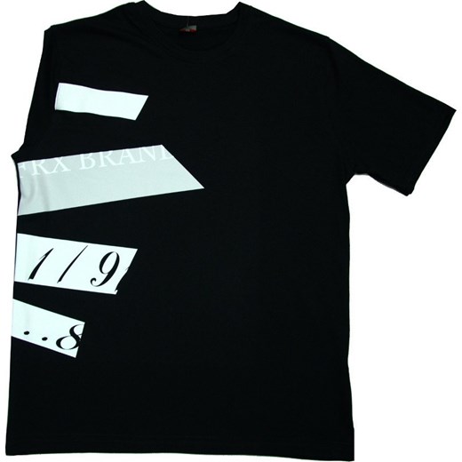 Duży T-shirt FRX BRAND Czerń