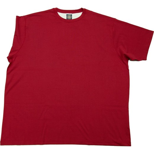 Duży T-shirt Bawełniany KAM500 Bordo
