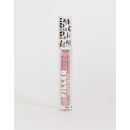 NYX Professional Makeup – Filler Instinct – Powiększający błyszczyk do ust – Sparkling Please-Różowy