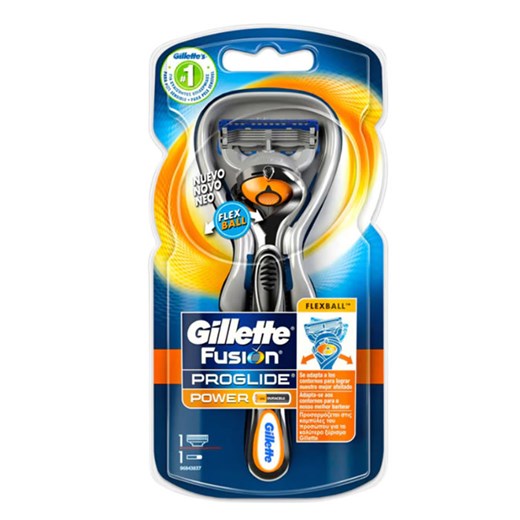 Gilette Fusion Proglide Power maszynka do golenia z technologią Flexball Gillette   Gerris