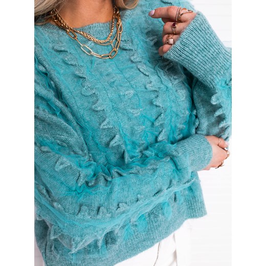 Sweter Barbara - morski Selfieroom Selfieroom.pl