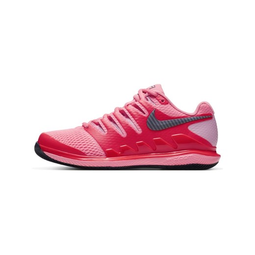Buty sportowe damskie Nike do tenisa zoom na płaskiej podeszwie 