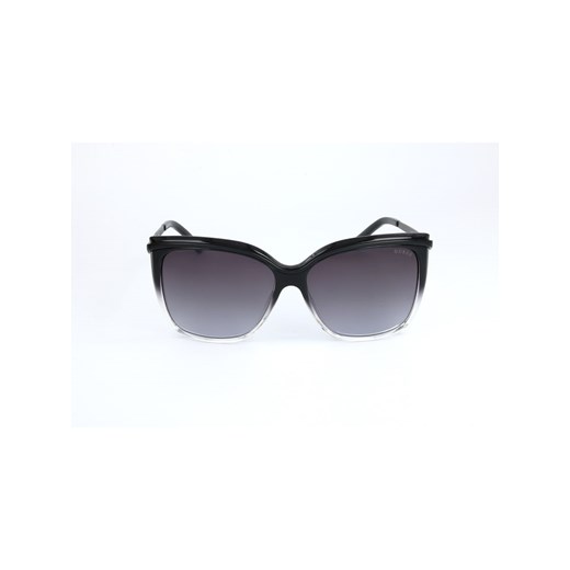 Damskie okulary przeciwsłoneczne w kolorze czarno-szarym