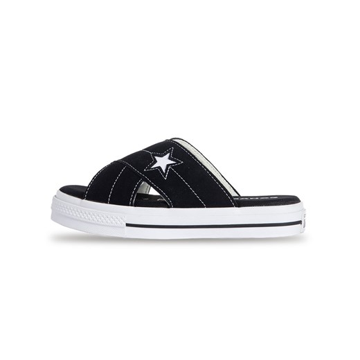 Klapki Converse One Star Sandals czarne (564143C) Converse US 5,5 promocja bludshop.com