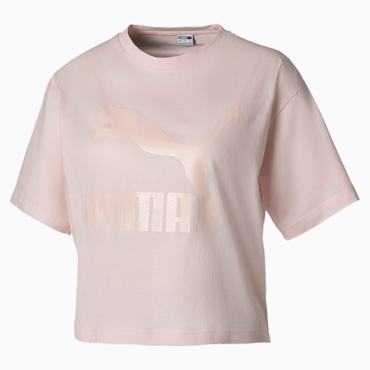 PUMA Damska Koszulka Summer Luxe Style, Różowa Róża, Odzież