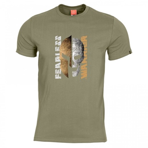 Koszulka T-shirt Pentagon Ageron Fearless Warrior, Olive (K09012-FE-06)  Pentagon XL TactGear.EU