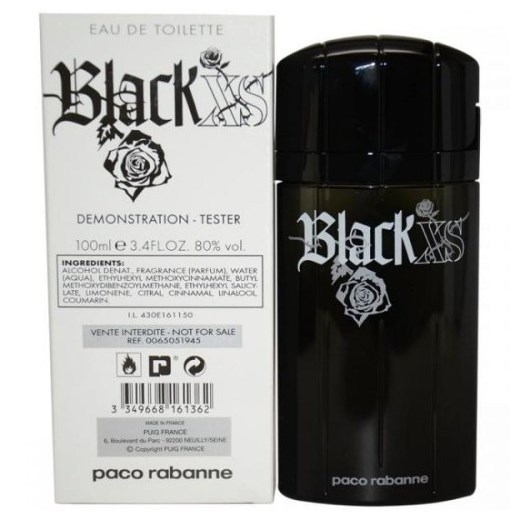 Paco Rabanne Black XS Woda Toaletowa 100 ml TESTER + GRATIS Paco Rabanne   Faldo