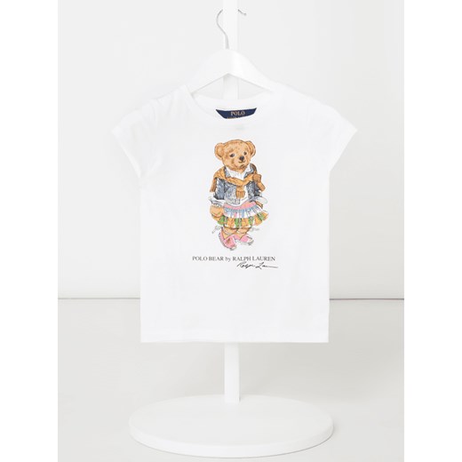 T-Shirt z nadrukiem ‘Polo Bear’  Polo Ralph Lauren Childrenswear 98 Peek&Cloppenburg 