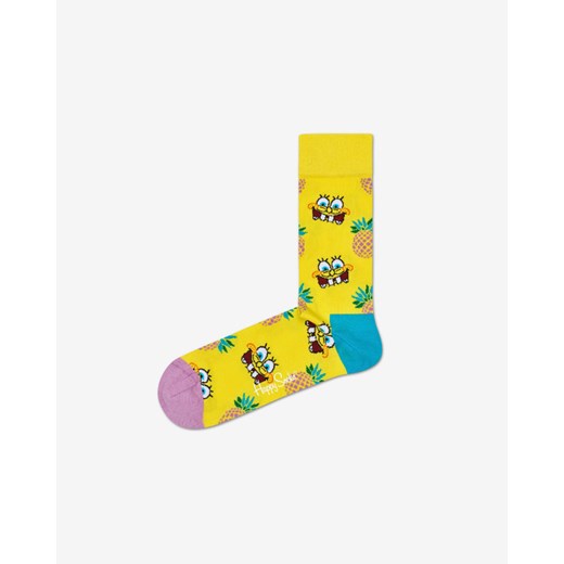 Happy Socks Pineapple Surprise Skarpetki Żółty Happy Socks  41-46 promocyjna cena BIBLOO 