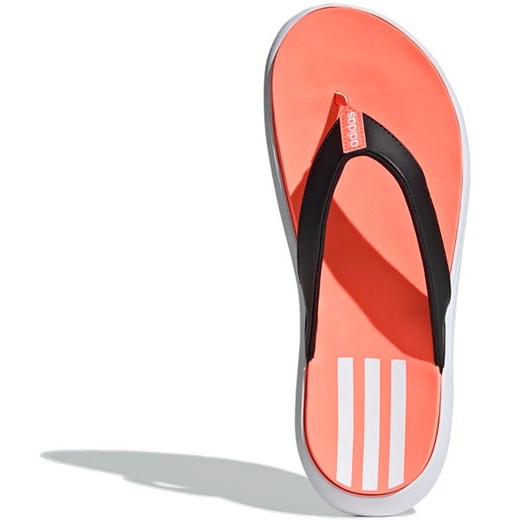 Klapki Comfort Flops Adidas (core black/cloud white/signal coral)  adidas 38 okazyjna cena SPORT-SHOP.pl 