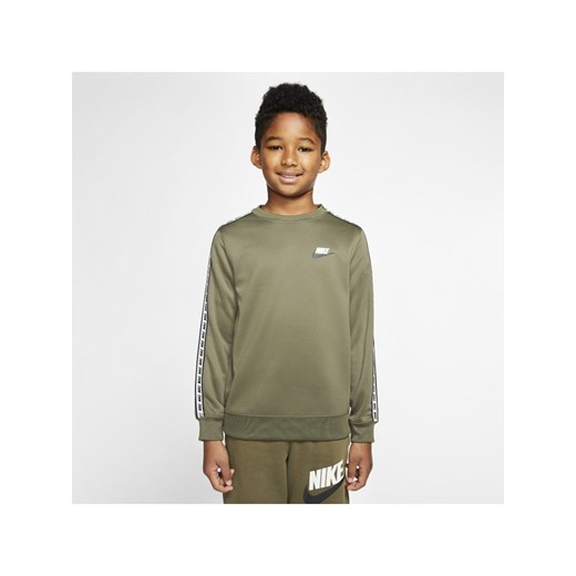 Bluza chłopięca Nike zielona 